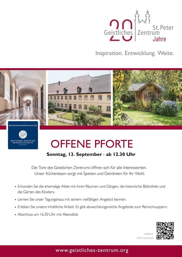 Quelle: Geistliches Zentrum St. Peter
